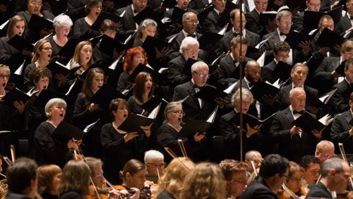The Atlanta Symphony Orchestra and Chorus will perform a portion of Handel’s “Messiah” on Dec. 15 at Symphony Hall in Atlanta. CONTRIBUTED BY JEFF ROFFMAN