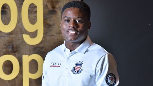 Our Lady of Mercy graduate Christian Coleman posted a 4.12-second 40-yard dash time at the University of Tennessee. HYOSUB SHIN / HSHIN@AJC.COM