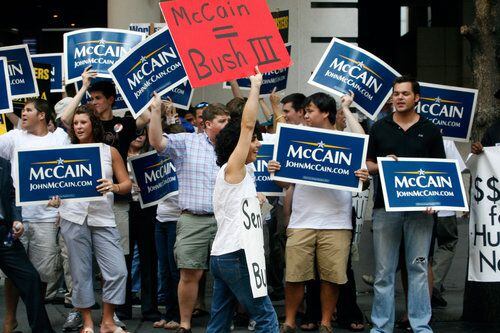 John McCain visits Atlanta