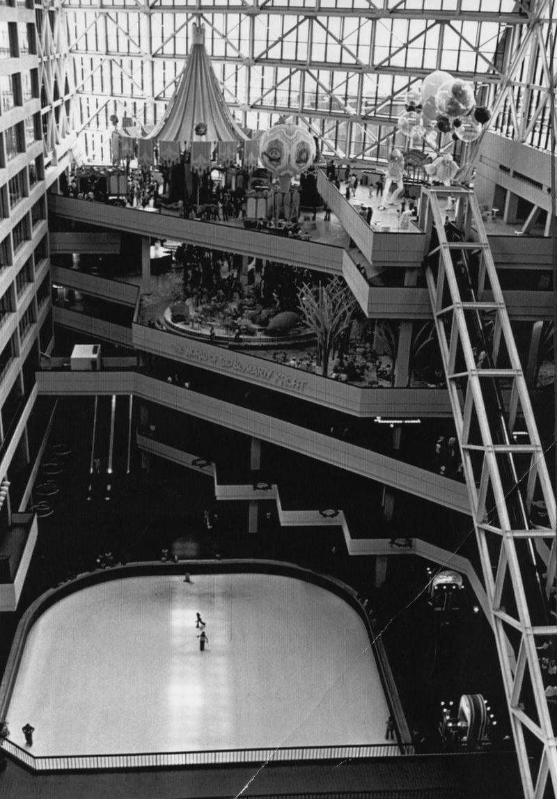 Sid and Marty Krofft's indoor amusement park, The World of Sid and Marty Krofft, at the Omni International Complex (now known as CNN Center) in Atlanta on Nov. 15, 1976. This photograph was taken five days after the amusement park closed down.
MANDATORY CREDIT: THE ATLANTA JOURNAL-CONSTITUTION