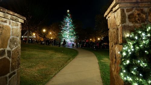 Norcross will hold its Christmas tree lighting on Dec. 1.