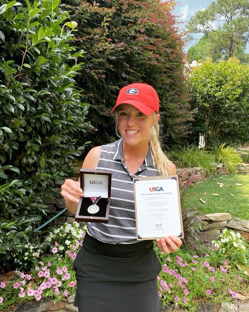UGA golfer Caroline Craig was medalist at her qualifier and earned a spot in the 2021 U.S. Women's Amateur.
