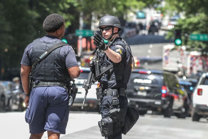 Midtown Atlanta shooting: One dead, multiple people injured; suspect captured