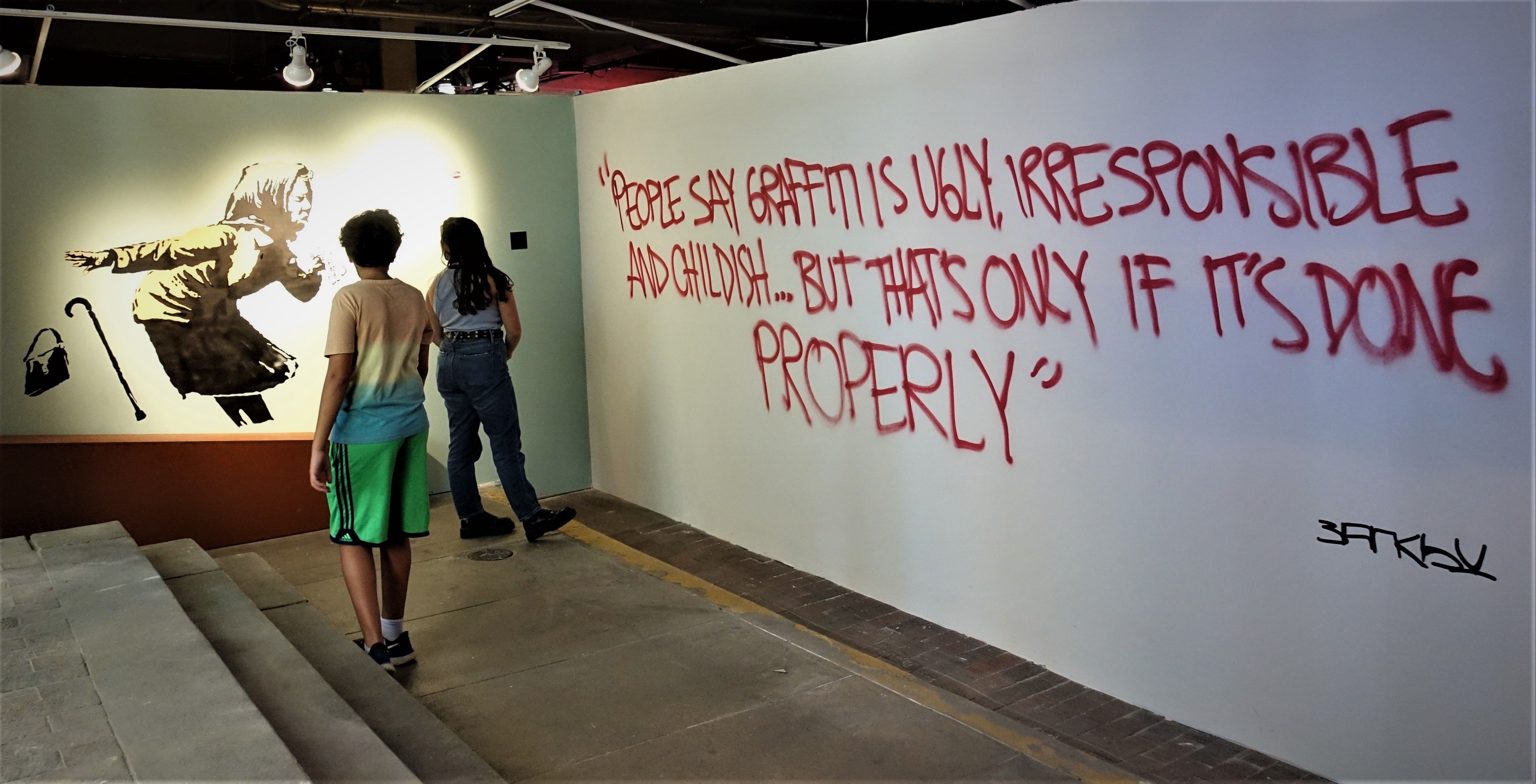 Review: 'The Art of Banksy' opens in Atlanta