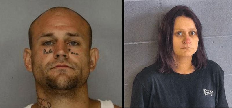 Carlton James Mathis and Amanda Gail Oakes are charged with abuse of a corpse in the death of their 6-month-old son. (Credit: Dothan Police Department)