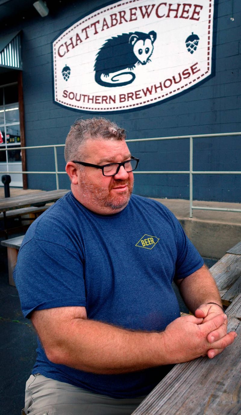 Beau Neal, the owner of Chattabrewchee Southern Brewhouse in Columbus, Georgia, talks about the challenges of distributing Chattabrewchee’s craft beer, and the failure of Senate Bill 163 to advance out of committee in Georgia state senate. (Photo Courtesy of Mike Haskey)