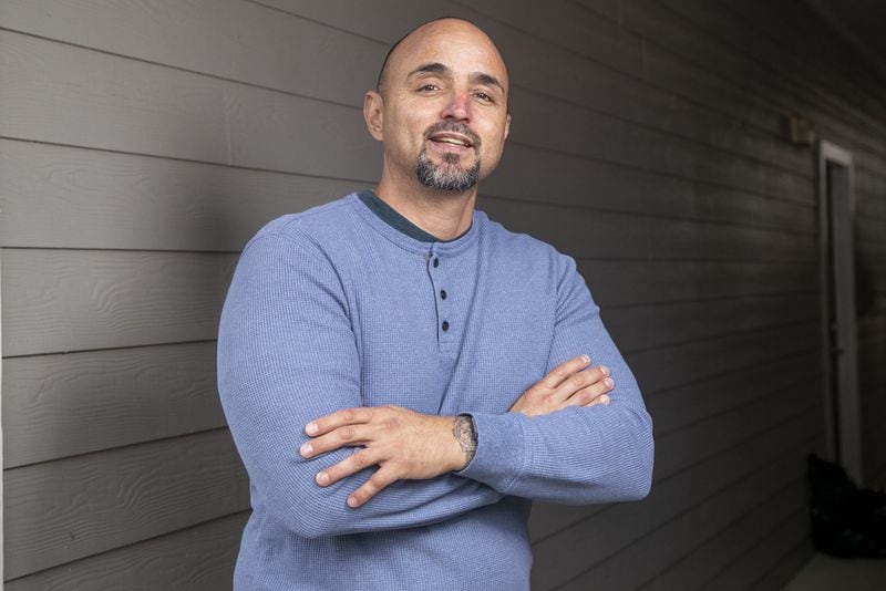 Alex Alvarado, a former inmate and case manager at Nspire Outreach, Inc., looks to help inmates re-enter society during the pandemic. ALYSSA POINTER/ALYSSA.POINTER@AJC.COM