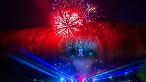 Stone Mountain has hosted their Fantastic Fourth Celebration for 50 years.