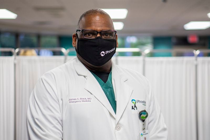 Dr. James E. “Eddie” Black of Phoebe Putney Health System Medical. He is Phoebe’s health system Medical Director for Emergency Services. Contributed