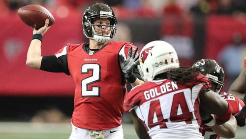 Atlanta Falcons quarterback Matt Ryan threw 534 passes in 2016.