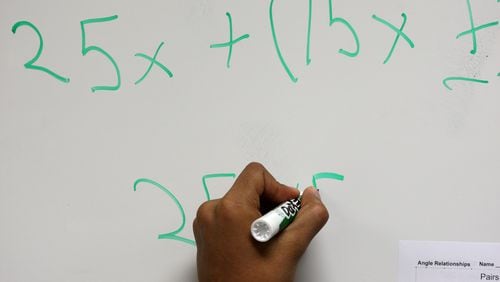 Georgia, like most states, has imposed higher math requirements on students. But do all students need to learn higher-levels of math? Vino Wong vwong@ajc.com