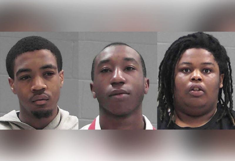 Arrested at the scene were Benita Sha’ty-rone Kelsey, 25, and Kemontaye Jashawn Smith, 20, who were both still inside the store when backup arrived, according to the Georgia Bureau of Investigation. The third suspect, Justin Malikk Fleming, 19, turned himself in to the Baldwin County Sheriff’s Office the next day.