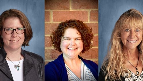 Three Cobb County School District teachers have been named 2021 NASA Airborne Astronomy Ambassadors: Shannon Ventresca of East Cobb Middle School, Dana Evans of Walton High School and Tami McIntire of Palmer Middle School (Courtesy photo)