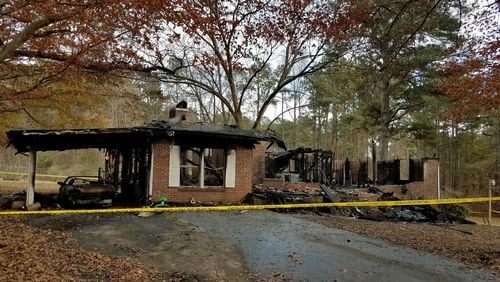A woman’s body was found after a house fire in Haralson County.