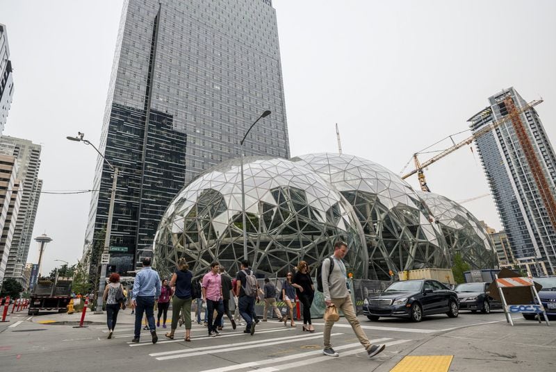 2. Amazon plans to grow to about 12 million square feet of office space. (Stuart Isett/The New York Times)