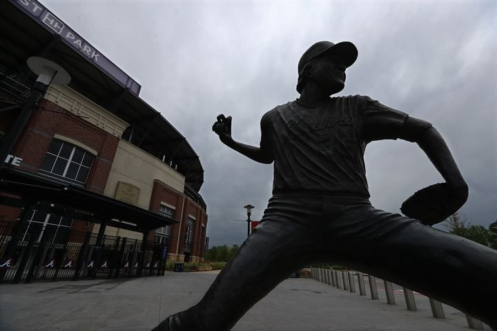 Photos: The Braves’ Truist Park without baseball