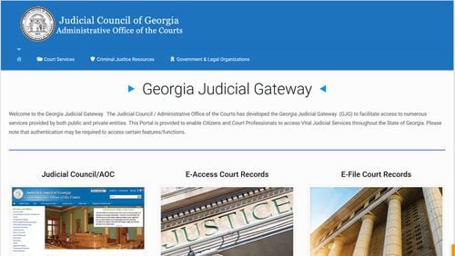 The Administrative Office of the Courts has restored its homepage after hackers attacked its network last weekend.