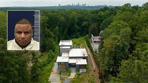 Arthur Lee Cofield Jr. is accused of stealing $11 million from a California billionaire and using part of the money to purchase a house under construction in Buckhead, all while he was an inmate at a maximum security prison in Georgia. (Hyosub Shin / Hyosub.Shin@ajc.com)