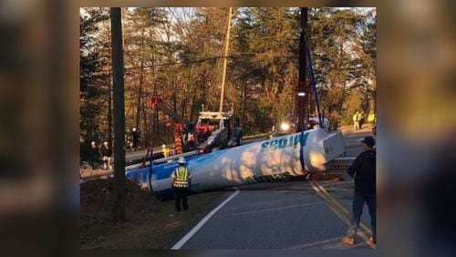 Authorities are investigating a tanker truck crash that led to an oxygen leak and temporary hospital evacuation in Lumpkin County.