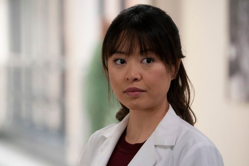 Christine Chang as Dr. Agnes Kao in the NBC drama "New Amsterdam." (Photo by: Virginia Sherwood/NBC)