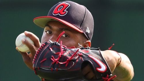 Pitcher Julio Teheran is in his ninth season with the Braves.