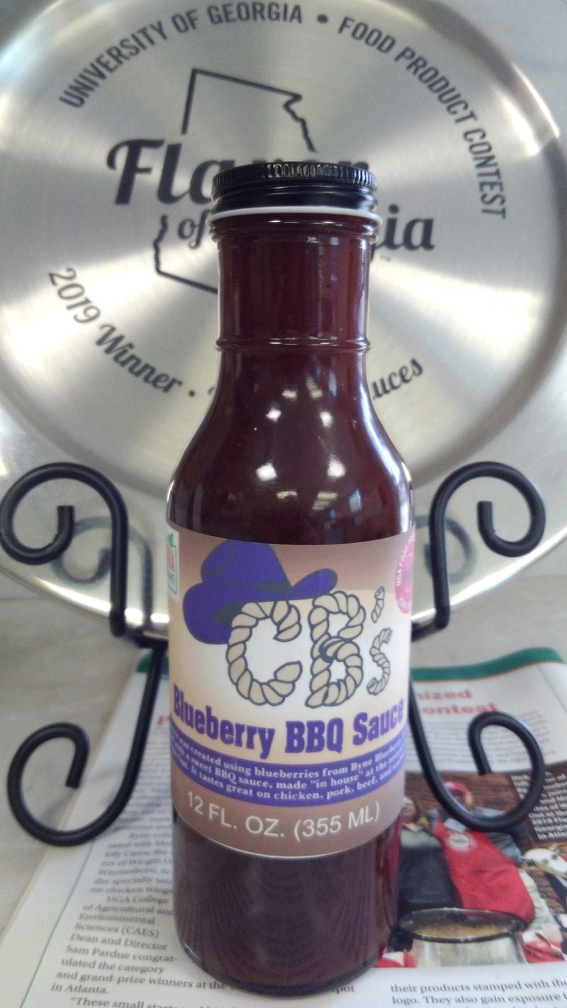 Blueberry BBQ Sauce from Byne Organic Blueberry Farm