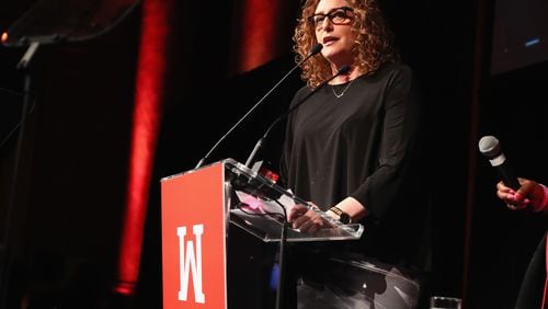 NEW YORK, NY - MAY 03: Judy Gold speaks onstage at the Ms. Foundation for Women 2017 Gloria Awards Gala & After Party at Capitale on May 3, 2017 in New York City. (Photo by Astrid Stawiarz/Getty Images for The Foundation for Women)