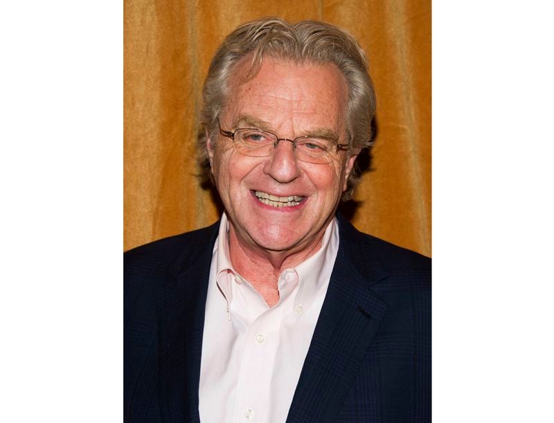 FILE - TV talk show host Jerry Springer attends the premiere of the Discovery Channel's "Klondike" Jan. 16, 2014, in New York. Journalism history has many examples of meaningful internal protests. A Chicago TV news anchor quit to protest her station's hiring of talk show host Springer as a commentator. (Photo by Charles Sykes/Invision/AP, File)