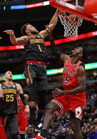 Photos: Hawks battle the Bulls