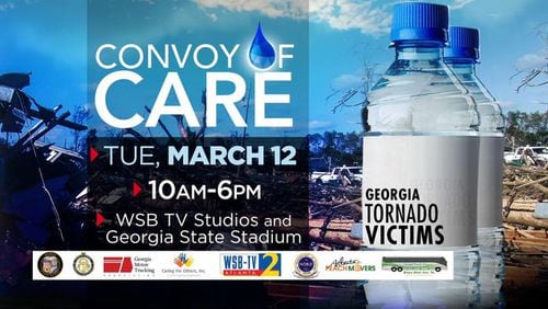 After a string of deadly and destructive tornadoes hit Alabama and Georgia, Channel 2 Action News — in partnership with The Atlanta Journal-Constitution and other groups — is getting ready to launch another Convoy of Care to help gather donations for victims.