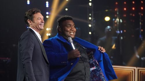 Willie Spence performed "Stand Up" from "Harriet" on Sunday, April 18, 2021, on "American Idol." (ABC/Eric McCandless)