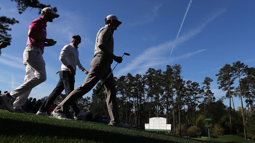 2018 Masters Tournament: First practice round