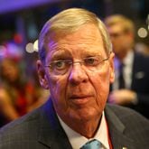 Johnny Isakson served as a Republican Georgia state representative, state senator, U.S. representative and U.S. senator. Born in Atlanta in 1944, Isakson, seen here in 2014, served in the Georgia Air National Guard and graduated from the University of Georgia before beginning his political career in 1974. (CURTIS COMPTON / CCOMPTON@AJC.COM)