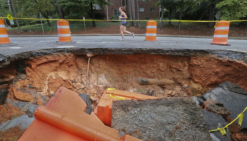 Some of metro Atlanta's biggest sinkholes