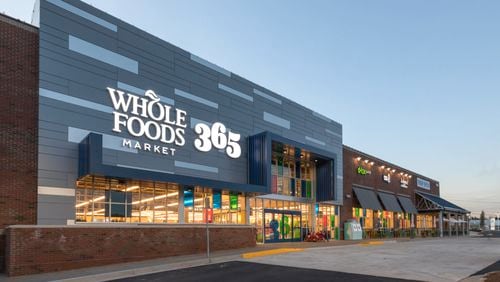 The Whole Foods Market 365 anchors the North Decatur Square shopping center.