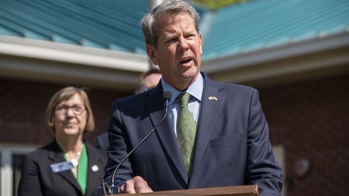 Gov. Brian Kemp signed legislation Tuesday to allow for the review of special-interest tax breaks to ensure they do what they were meant to do, generally to create jobs. (Alyssa Pointer / Alyssa.Pointer@ajc.com)