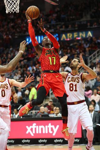 Photos: Hawks lose to the Cavs