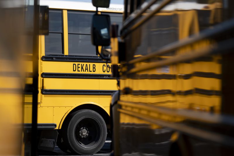 Gov. Brian Kemp has proposed sending more than $200 million to school districts to pay for transporting children to school. (Ben Gray / Ben@BenGray.com)