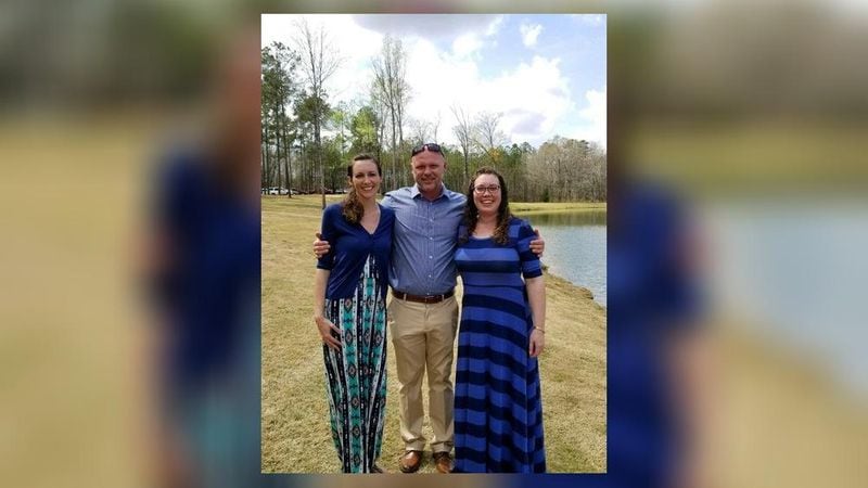 Pictured are Kelly Garrison (left), stepbrother Tommy Runnels  and Tracy Runnels. CHANNEL 2 ACTION NEWS