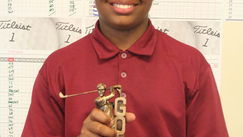 Cameron West of M.L. King was boys medalist at the DeKalb County golf championship.
