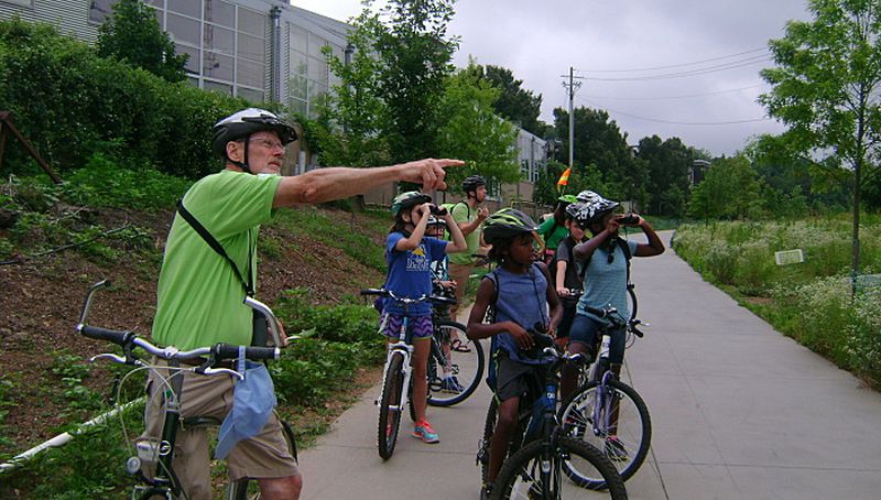 Trees Atlanta's spring break camp gives kids the chance to bike the Beltline and learn about its surrounding trees.