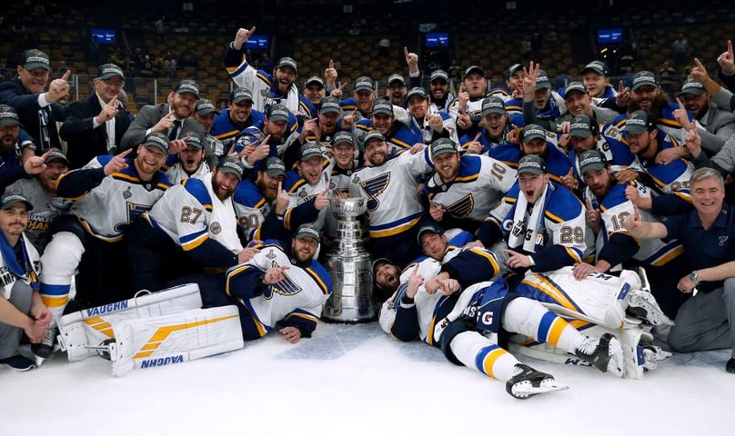 Photos: Blues beat Bruins 4-1 in Game 7 to win first Stanley Cup