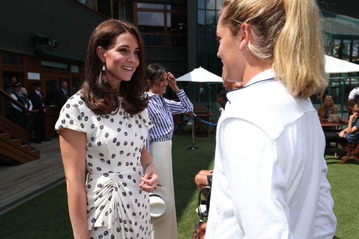 Photos: Meghan Markle, Kate Middleton attend Wimbledon