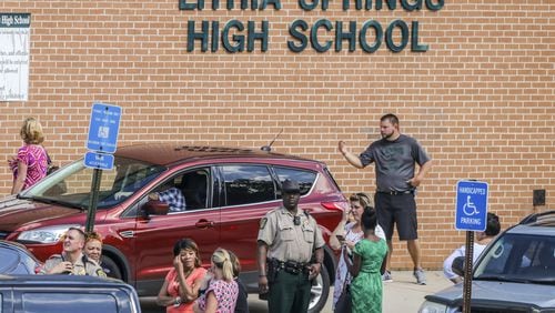 Early Aug. 17, a veteran Lithia Springs High School teacher walked to his classroom, pulled out a handgun and shot himself, the Douglas County Sheriff’s Office said. He is in stable condition and authorities have not yet decided whether to charge him criminally. JOHN SPINK/JSPINK@AJC.COM