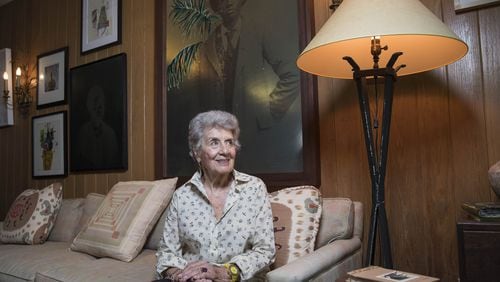 Lucinda Bunnen, shown at her Atlanta residence, developed her affinity for photography nearly 50 years ago, and she established the High Museum’s first dedicated photography gallery. ALYSSA POINTER / ALYSSA.POINTER@AJC.COM