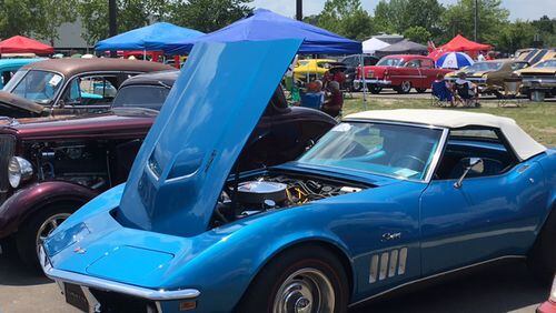This beautiful Corvette was just one of the fantastic classic cars at the Creepers Fun Run in Marietta on June 11. TODD C. DUNCAN / AJC