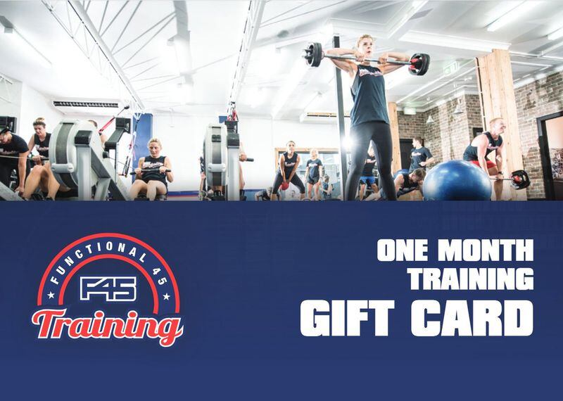 F45 Training Buckhead gift card, $186 for one month. CONTRIBUTED