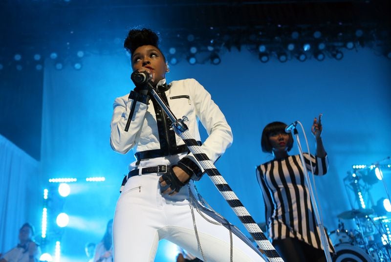 Atlanta transplant Janelle Monae throws down the funk for the hometown crowd at the Tabernacle in Atlanta in 2013. Akili-Casundria Ramsess