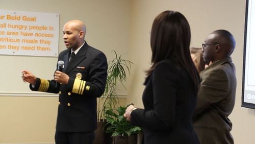 U.S. Surgeon General Jerome Adams visited Georgia recently to educate the community about the opioid epidemic. Johanes Roselló/MundoHispanico