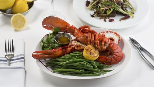 Ray’s Restaurants offers a 1.25 pound whole Maine lobster for dinner for $29.95. Photo credit: Melissa Libby & Associates.